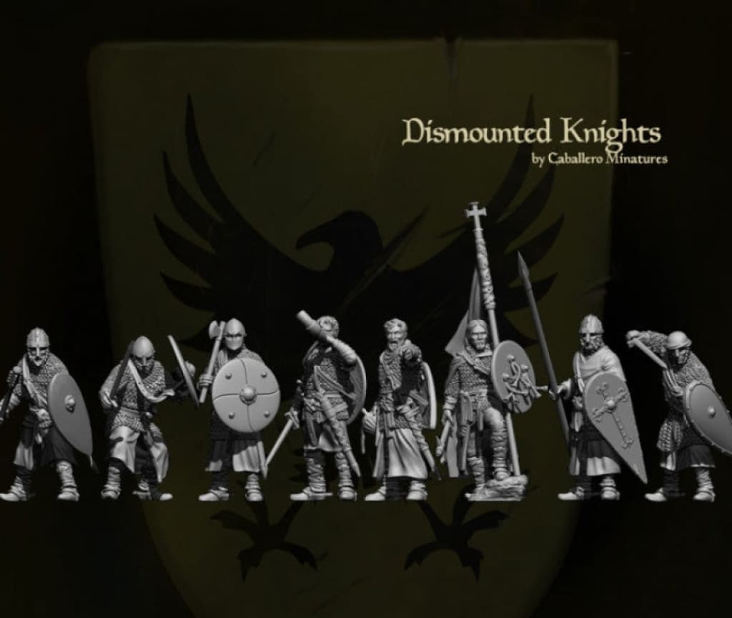 11Th Century Dismounted Spanish Knights Medieval