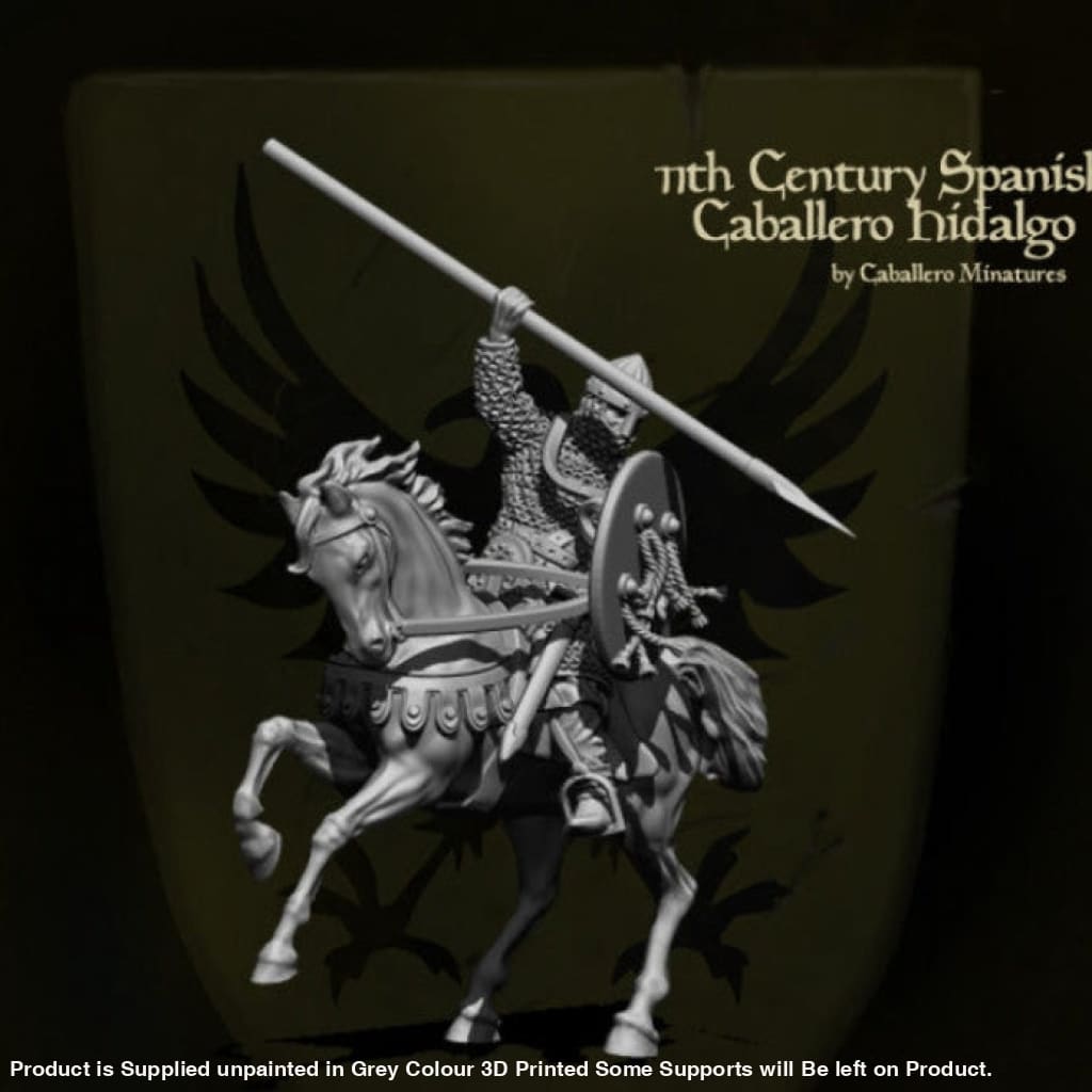 11Th Century Spanish Caballero Hidalgo Medieval
