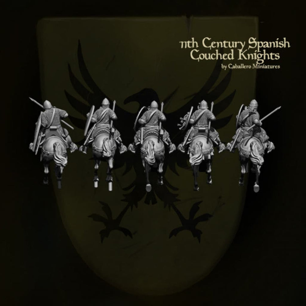 REM0008 11th Century Spanish Couched lances Medieval Figure