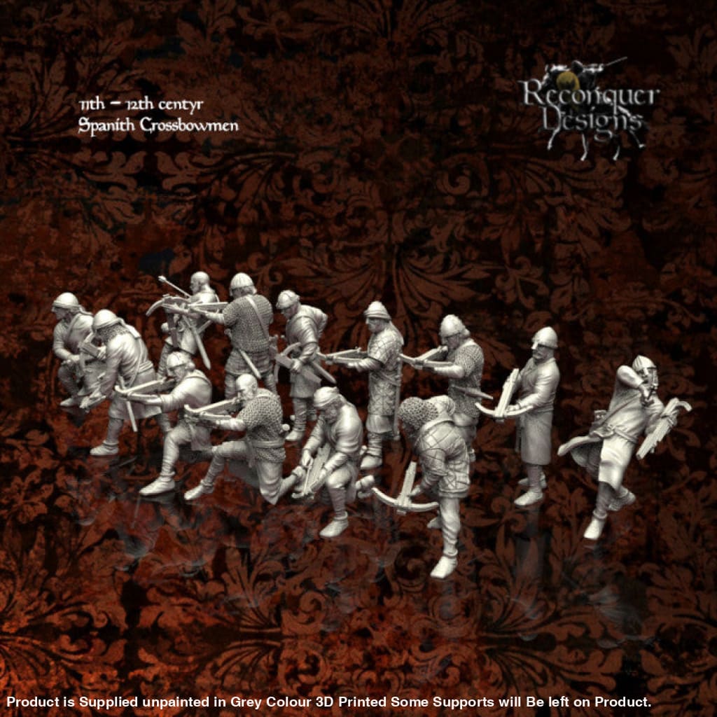 REM0009 11th Century Spanish Crossbowmen Medieval