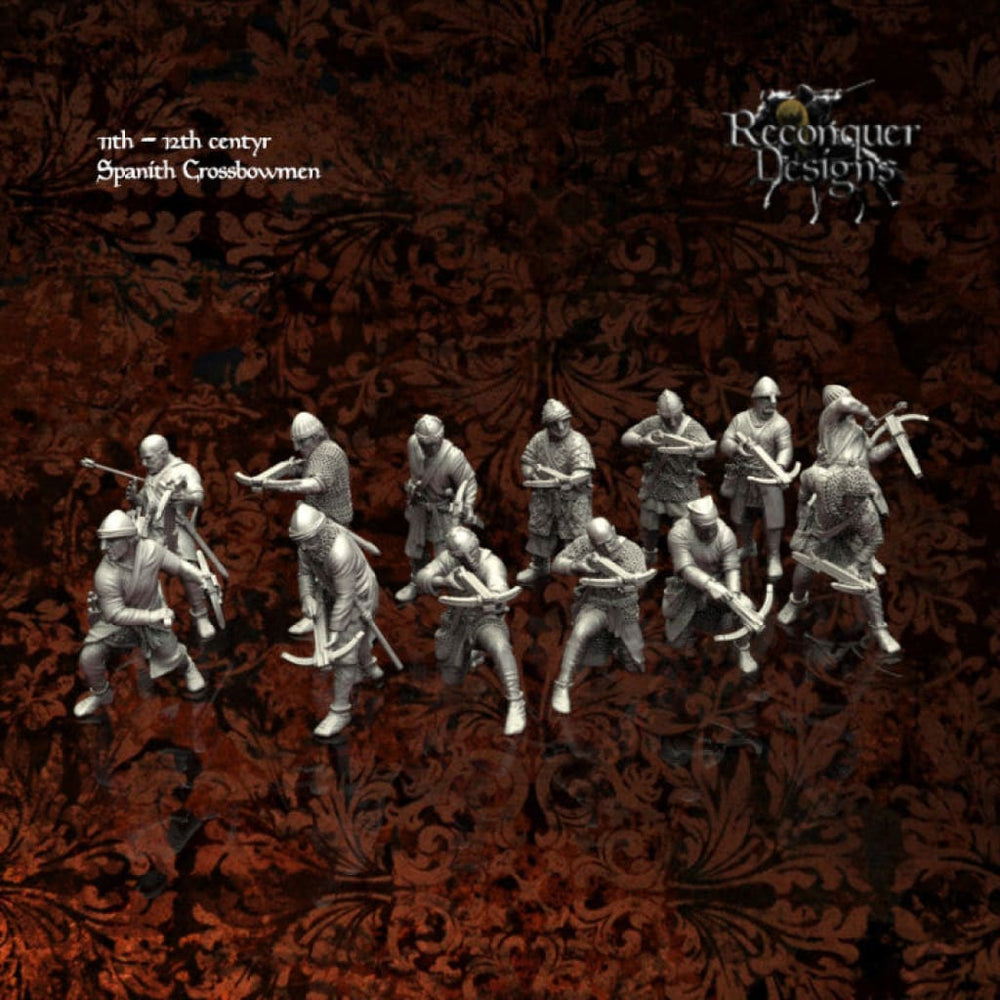 REM0009 11th Century Spanish Crossbowmen Medieval