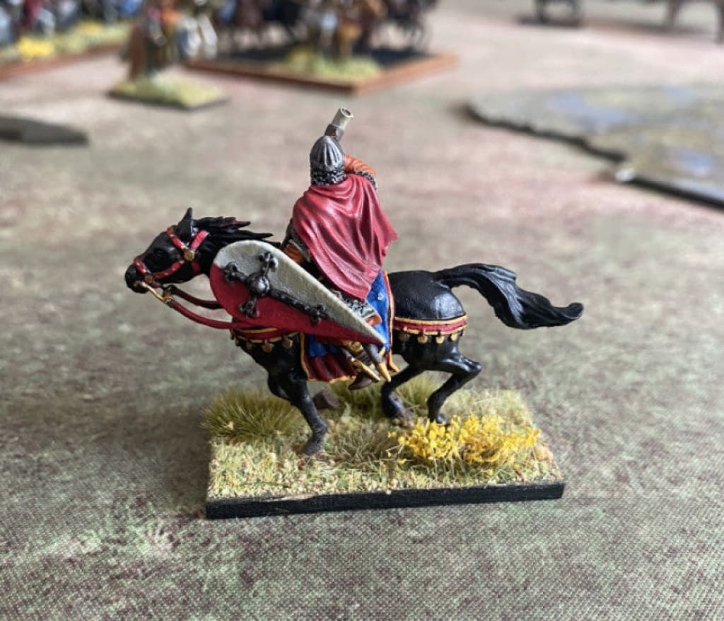 11Th Century Spanish Horn Bearermusician Medieval