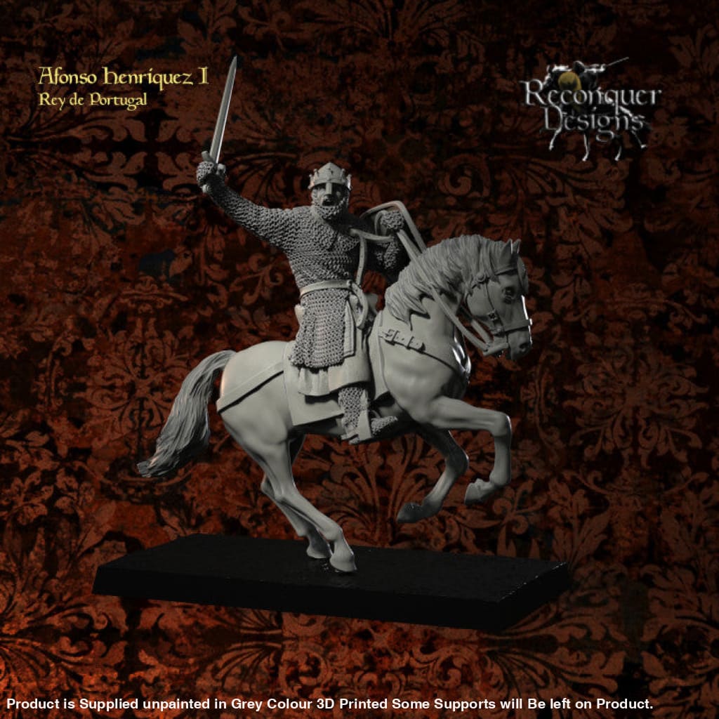 REM0025 Afonso Henriquez Count and King of Portugal Medieval