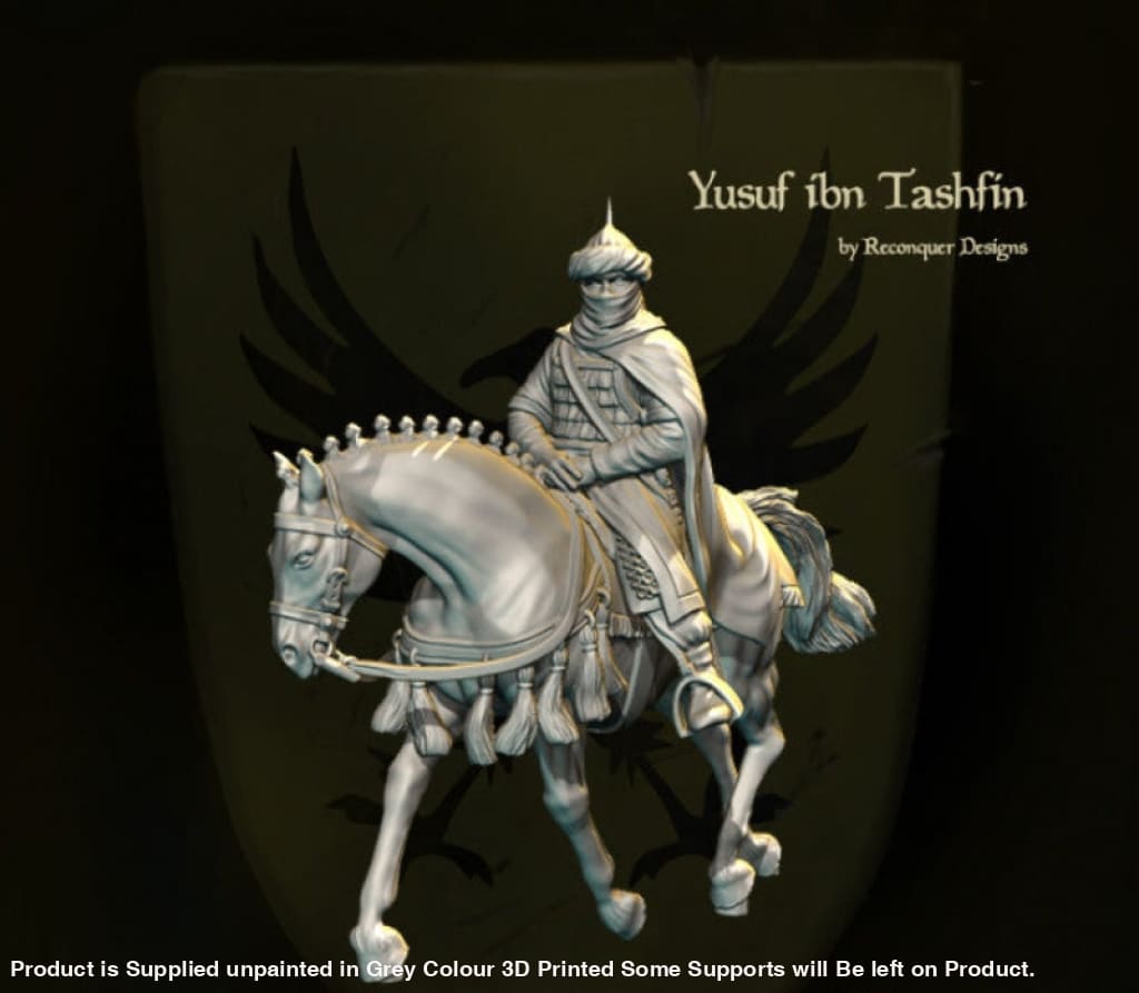 Almoravid Empire Leader Yusuf Ibn Tashfin Medieval