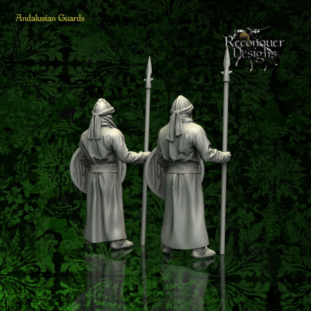 REM0030 Andalusian Guards A Medieval Figure