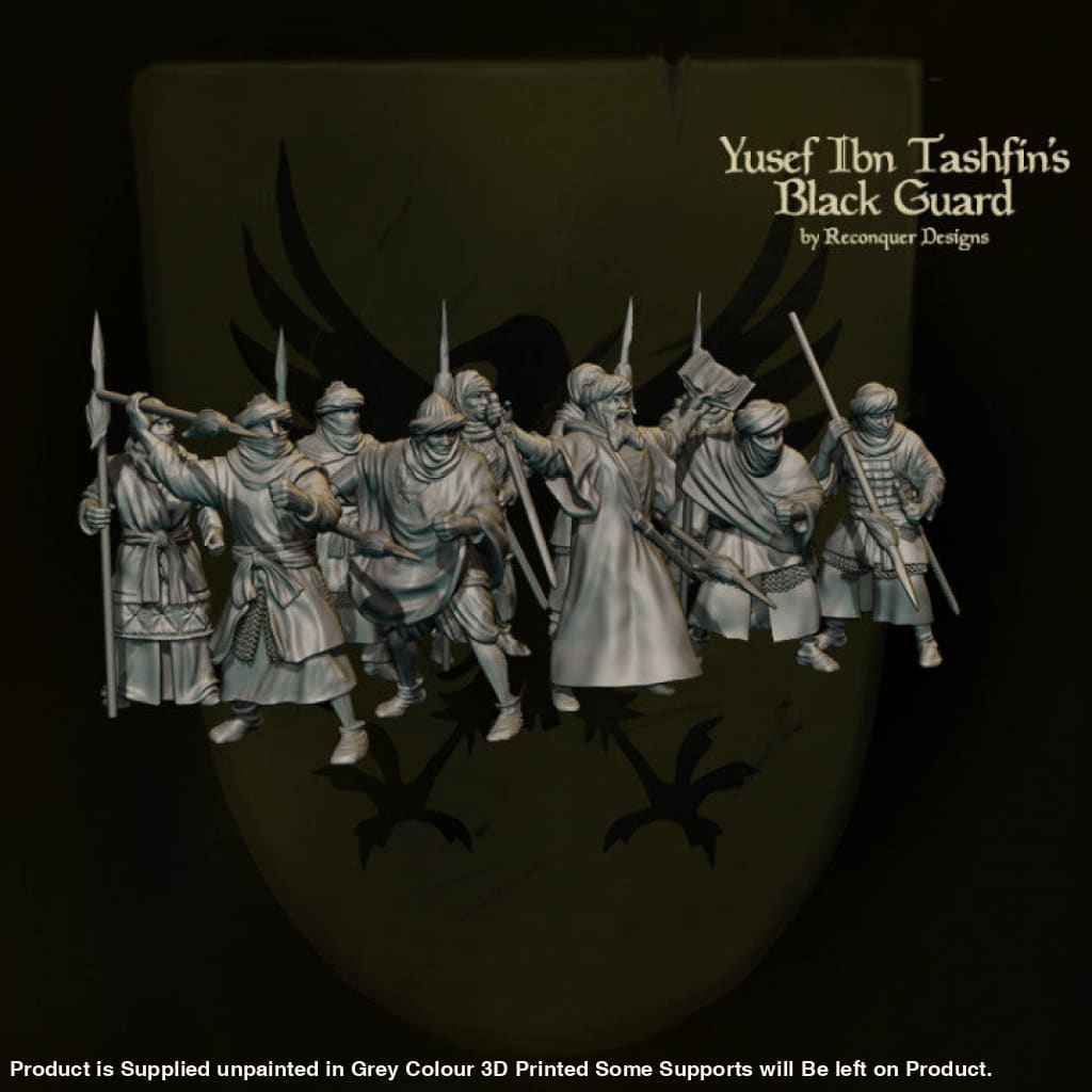 REM0032 Ben Yusef’s Black Guard Medieval
