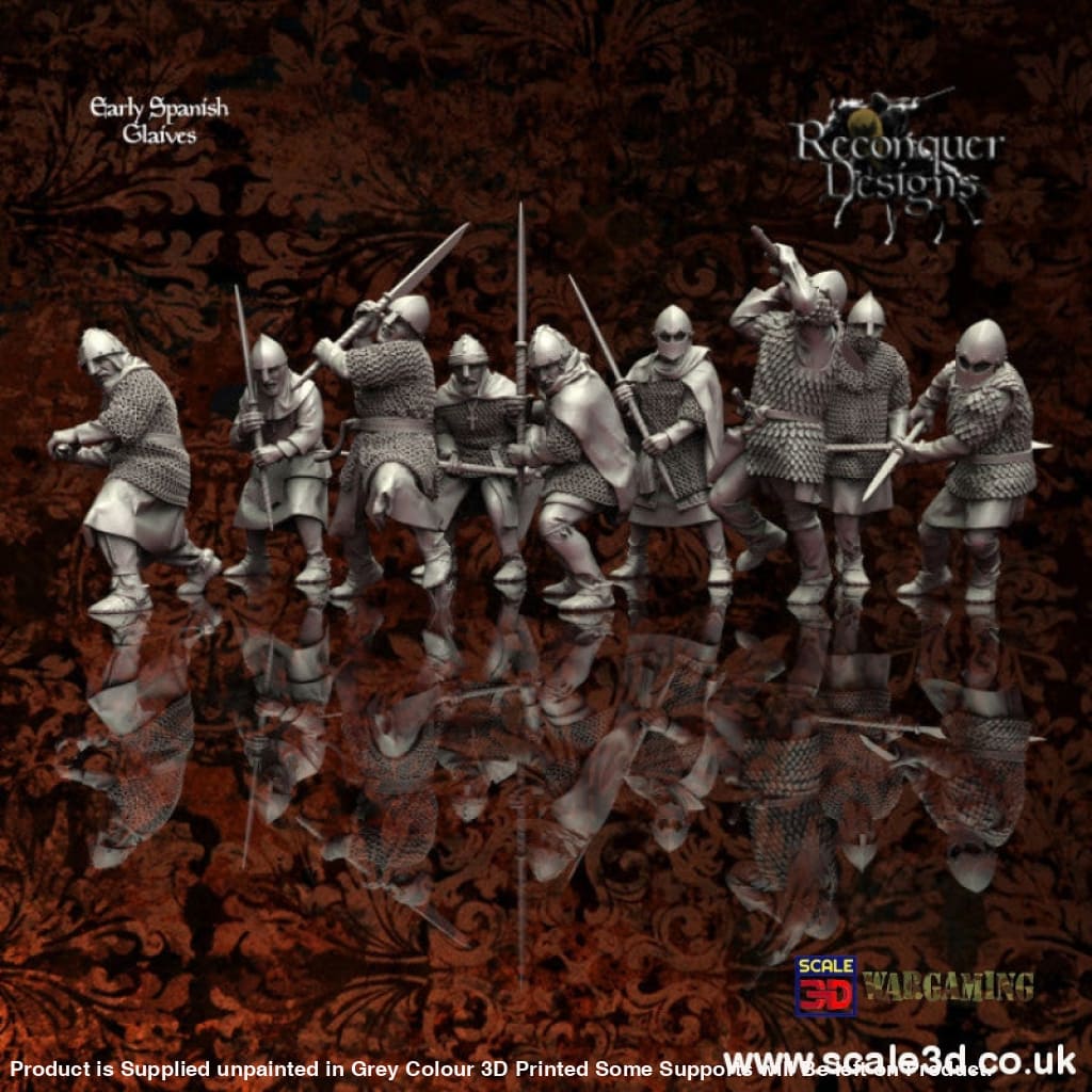 Early Spanish Glaives Medieval