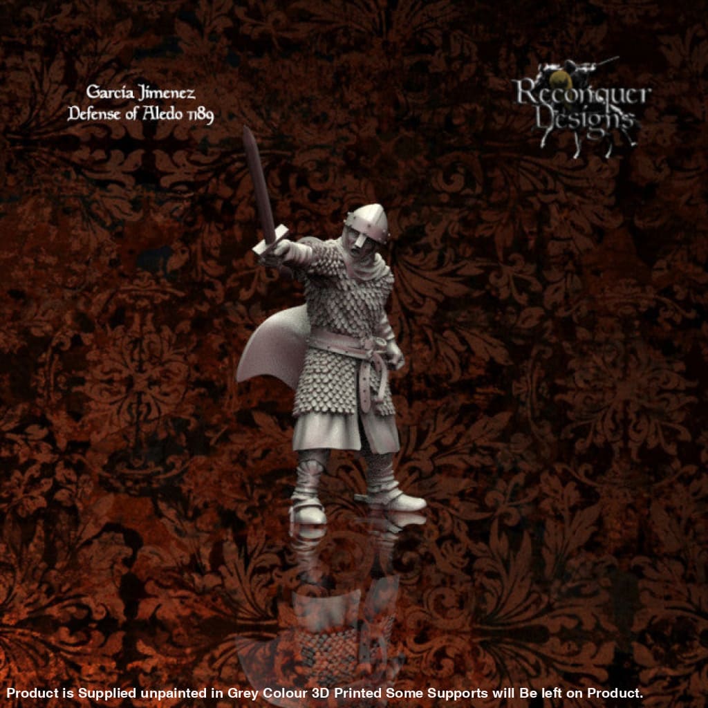 REM0054 Garcia Jimenez defender of Aledo 1:32 Medieval