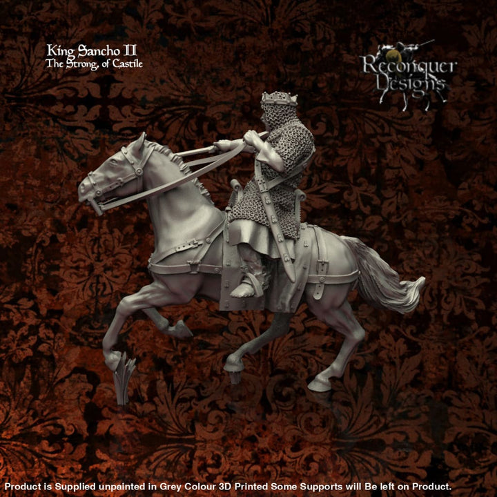 REM0059 King Sancho II The Strong of Castile Leon and Galicia 1 Medieval