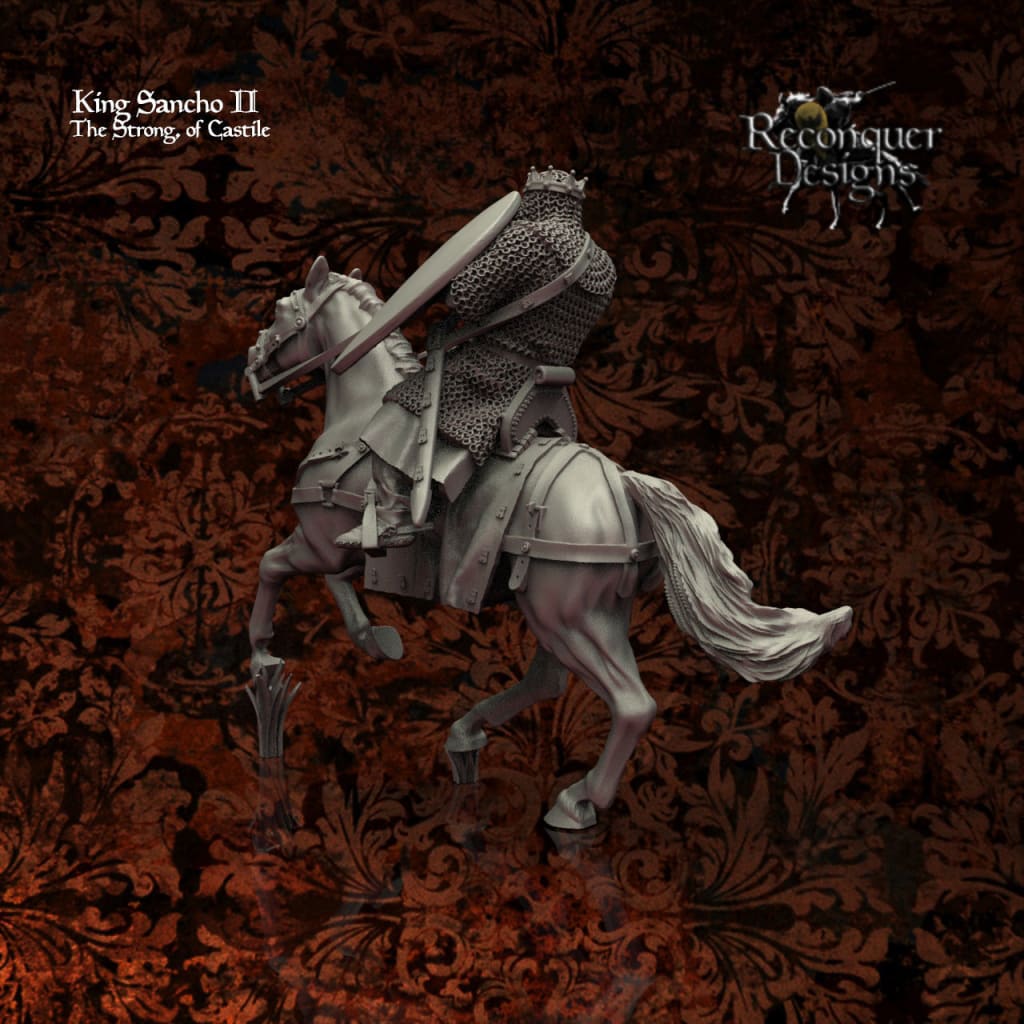 REM0059 King Sancho II The Strong of Castile Leon and Galicia 1 Medieval