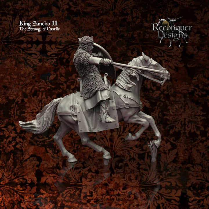 REM0059 King Sancho II The Strong of Castile Leon and Galicia 1 Medieval