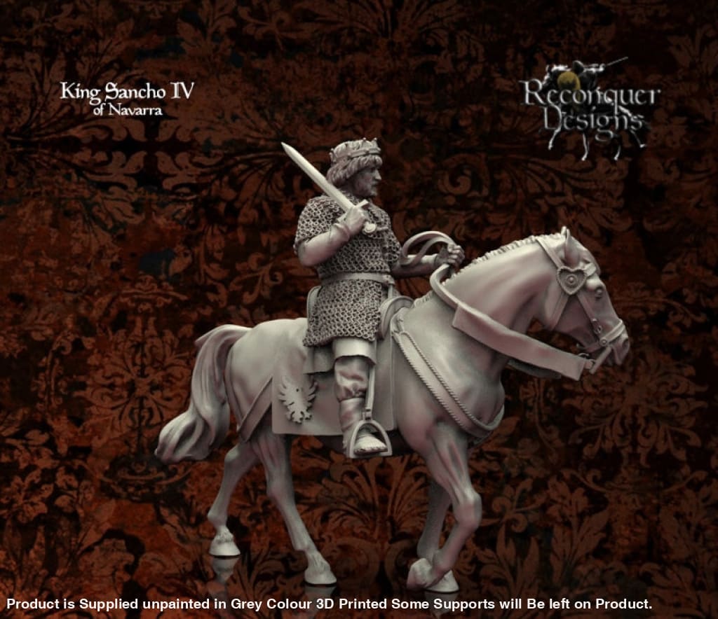 King Sancho Iv Of Navarra 3 Medieval