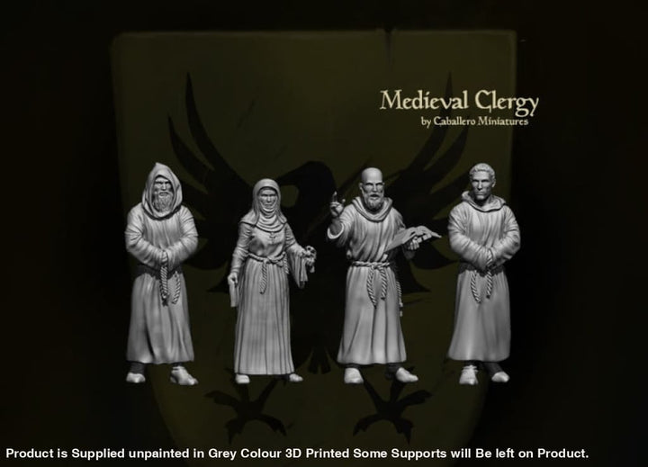 Medieval Clergy - Priest Monk