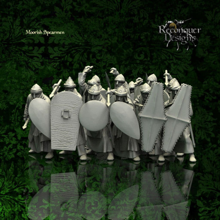 Medieval Moorish Spearmen