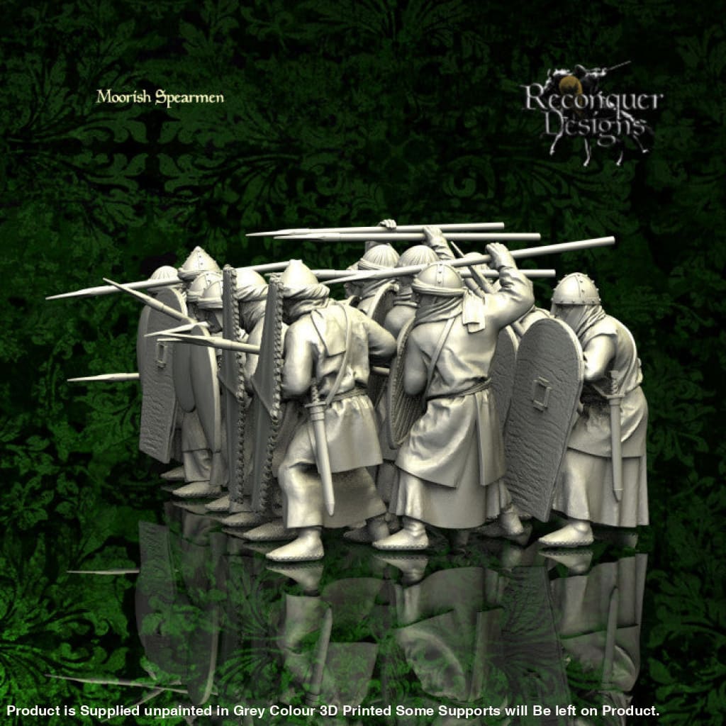 Medieval Moorish Spearmen