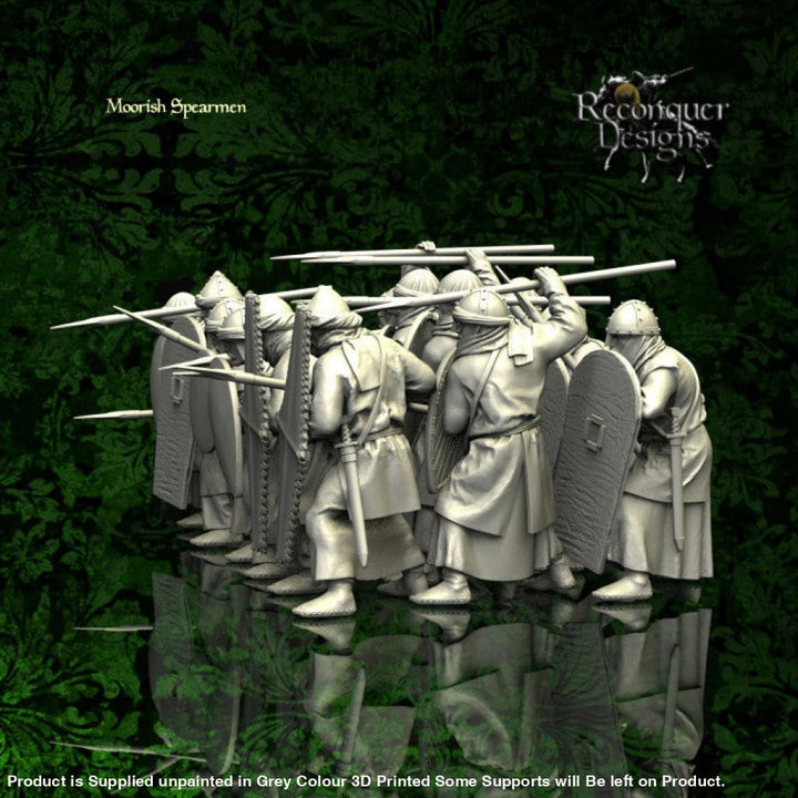 Medieval Moorish Spearmen