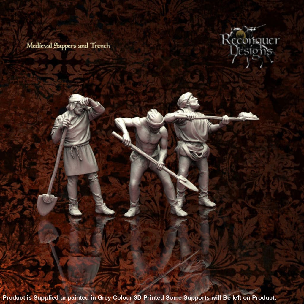 Medieval Sappers Full Bodies