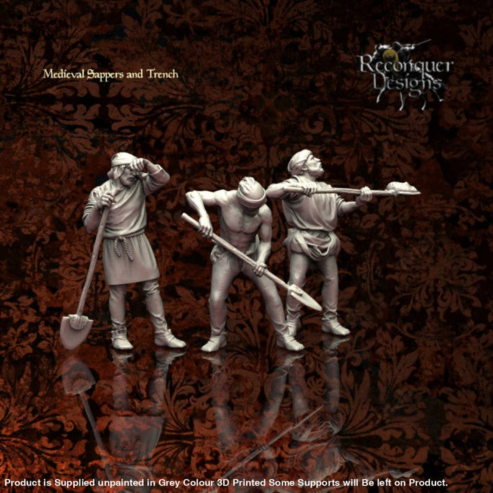 Medieval Sappers Full Bodies