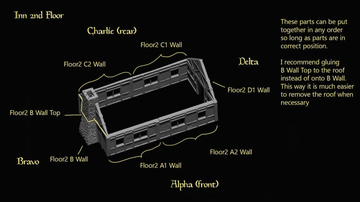 REM0073 Medieval Village Inn Medieval