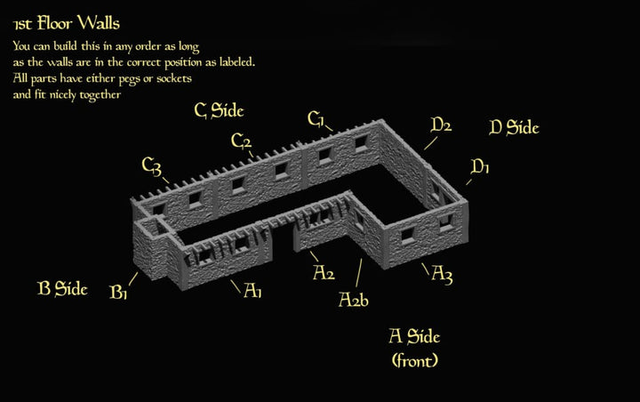 REM0073 Medieval Village Inn Medieval