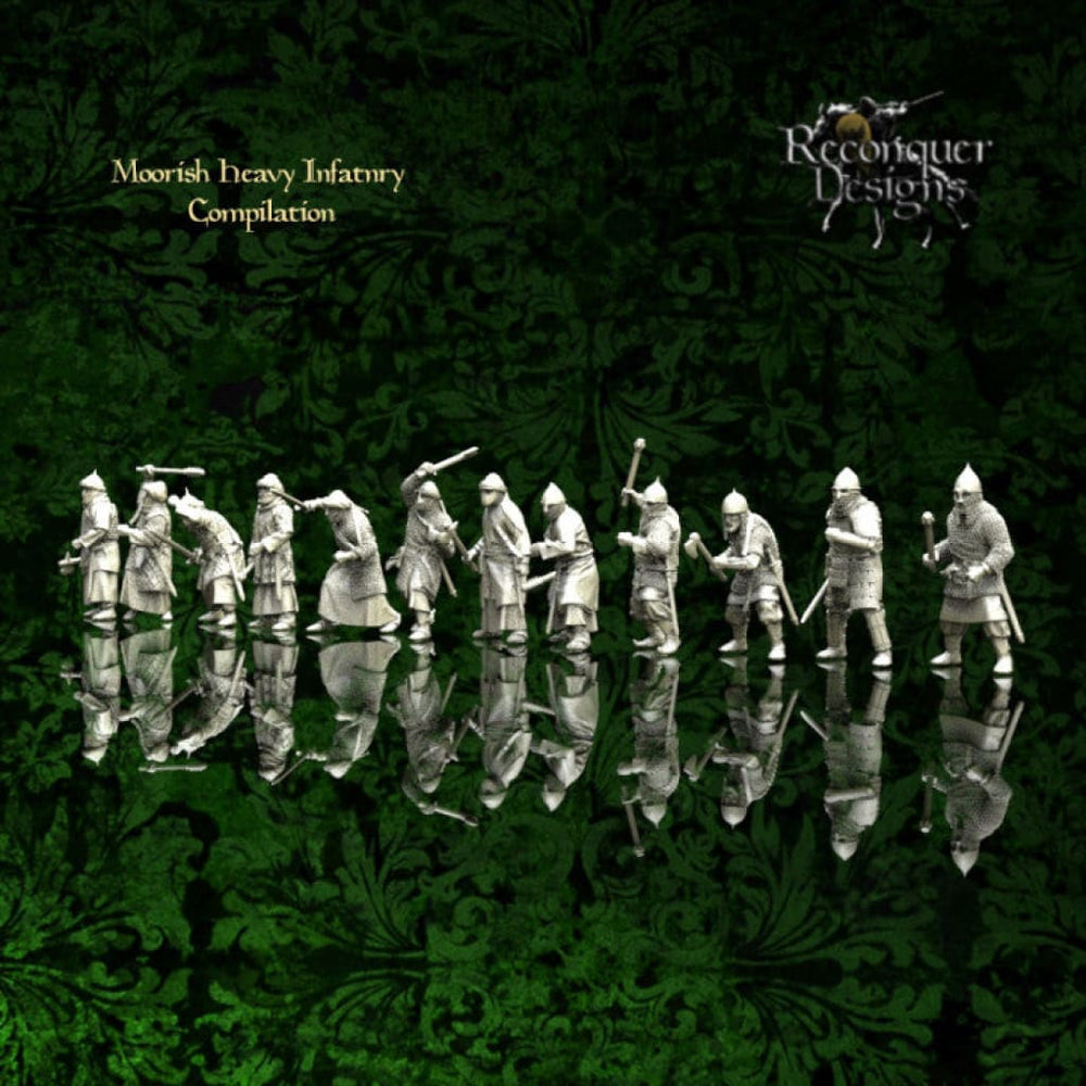 REM0078 Moorish Heavy Infantry Set A Medieval