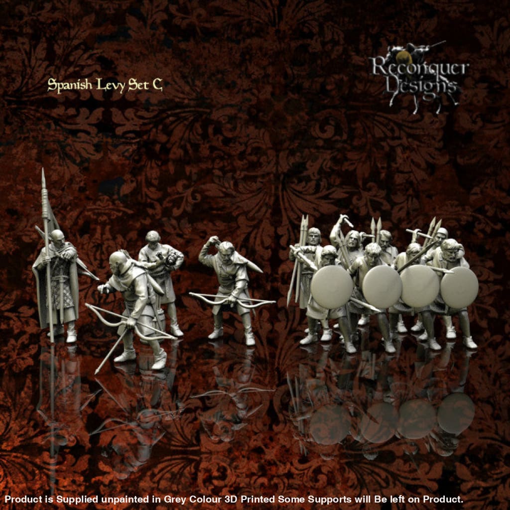 REM0090 Spanish Levy Set C Medieval