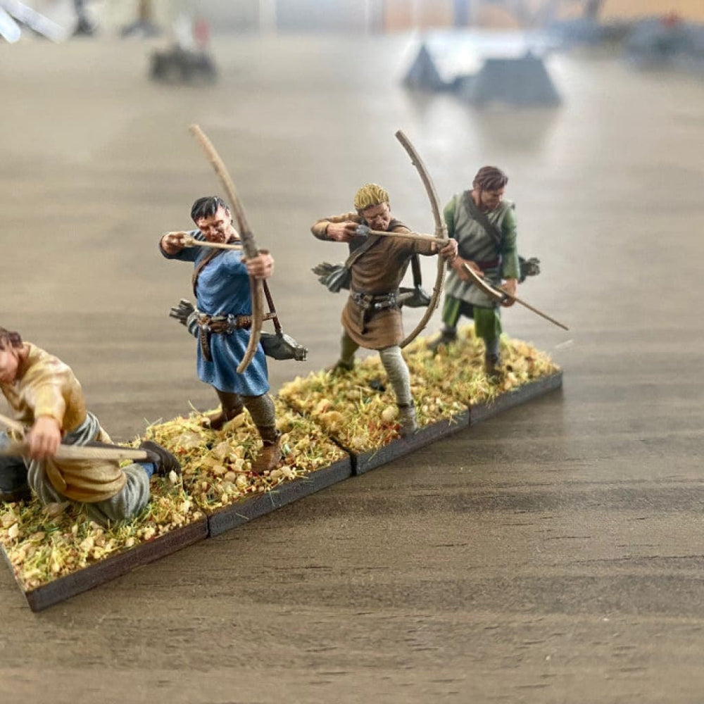 REM0095 Unarmoured Spanish Levy ’Set A’ 54mm 1:32 Medieval