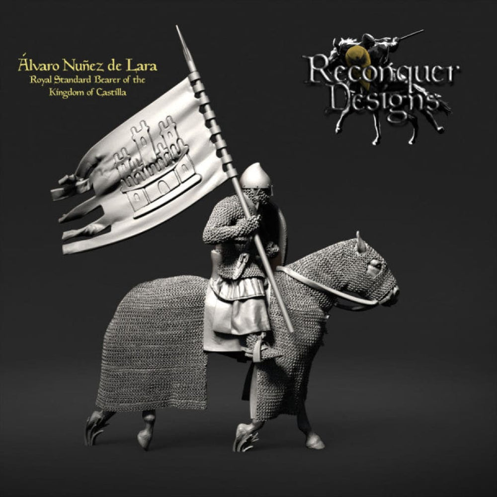REM0101 Álvaro Nuñez de Lara Standard Bearer for Castilla Medieval