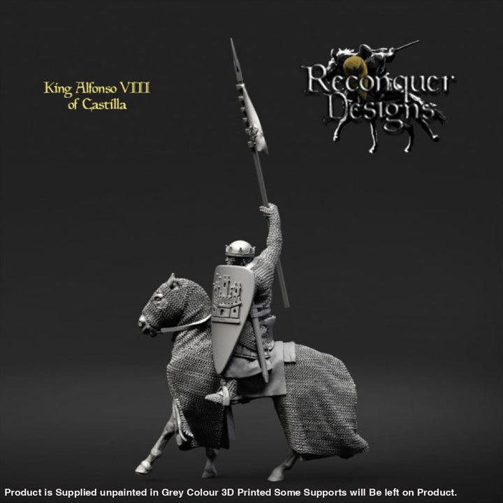 REM0102 King Alfonzo VIII of Castilla Medieval