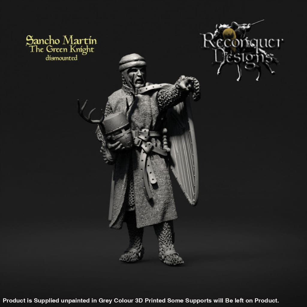 REM0104 Sancho Martin The - historical - Green Knight Dismounted Medieval