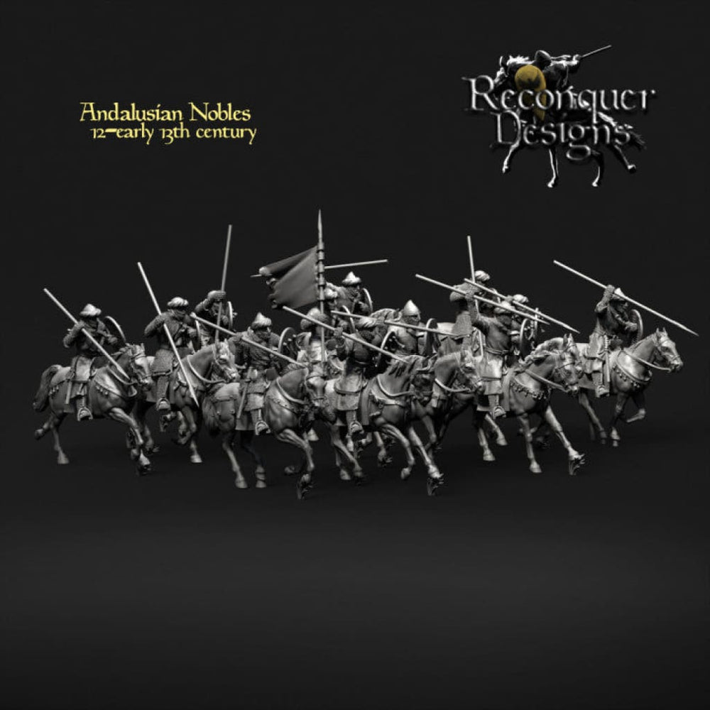 REM0116 12-early 13th century Andalusian Nobles Medieval