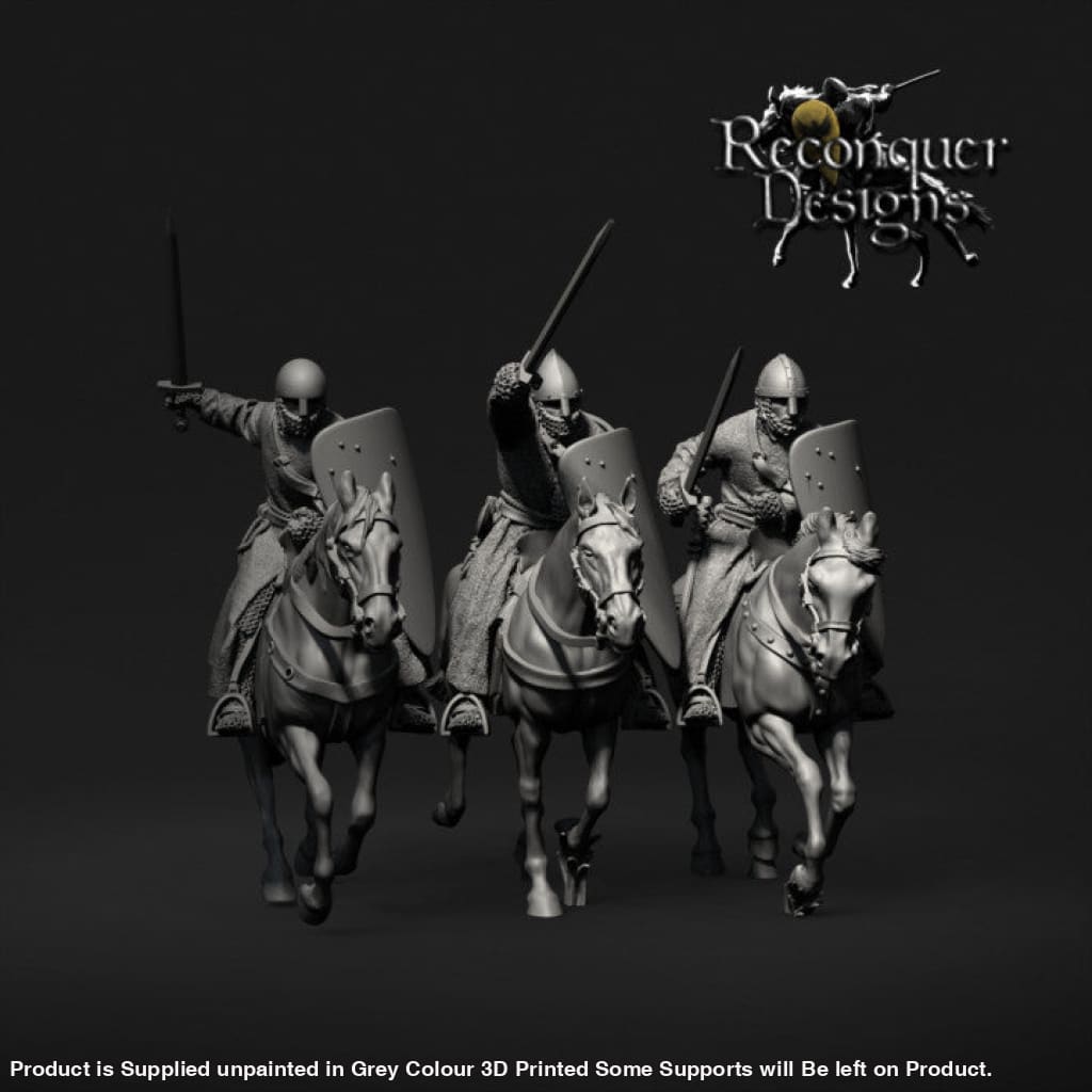 REM0117 12th century Military Order Knights Set C Medieval