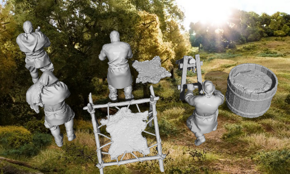 REM0122 Medieval Tanners Medieval