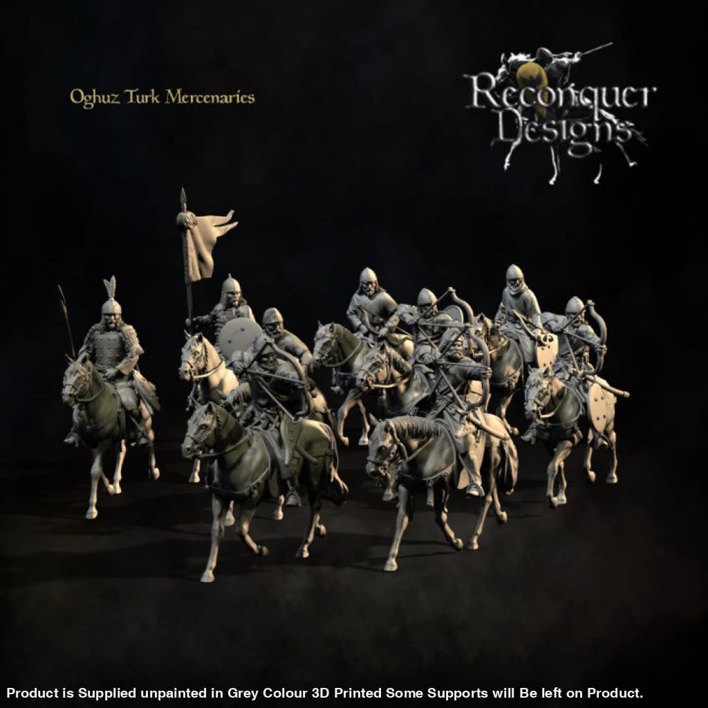 REM0124 Oghuz Turk Mercenary Horse Archers Medieval