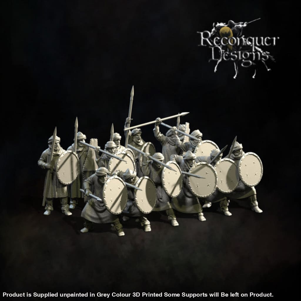 REM0126 Berber Spearmen Medieval