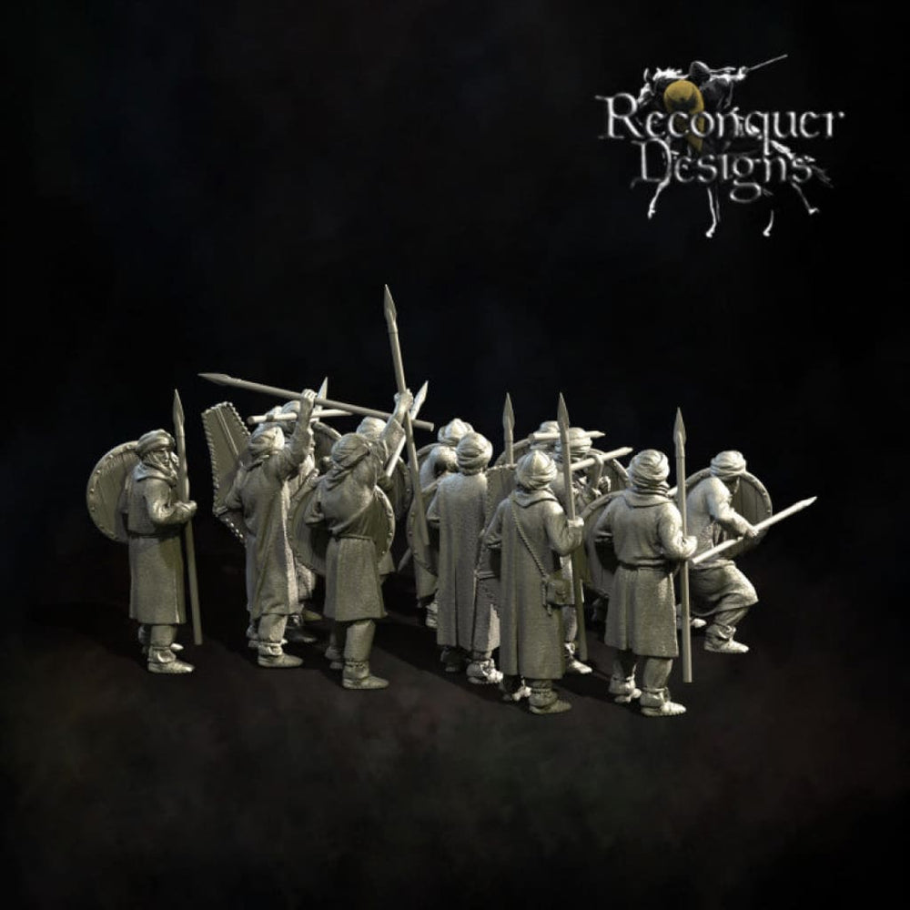 REM0126 Berber Spearmen Medieval