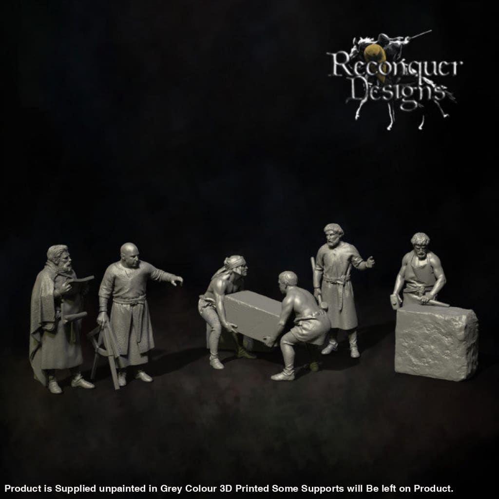 REM0127 Medieval Masons and Craftsmen Medieval