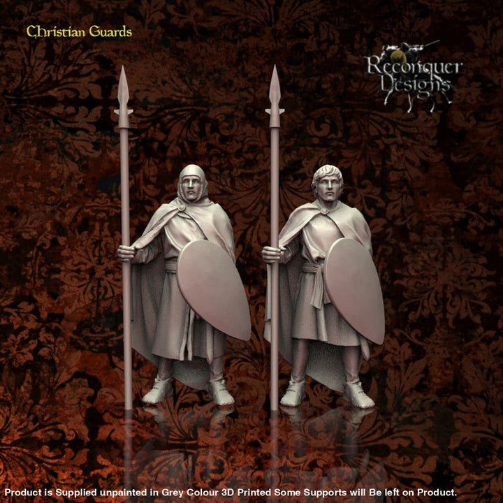 REM0133 Christian Guards Medieval Figure