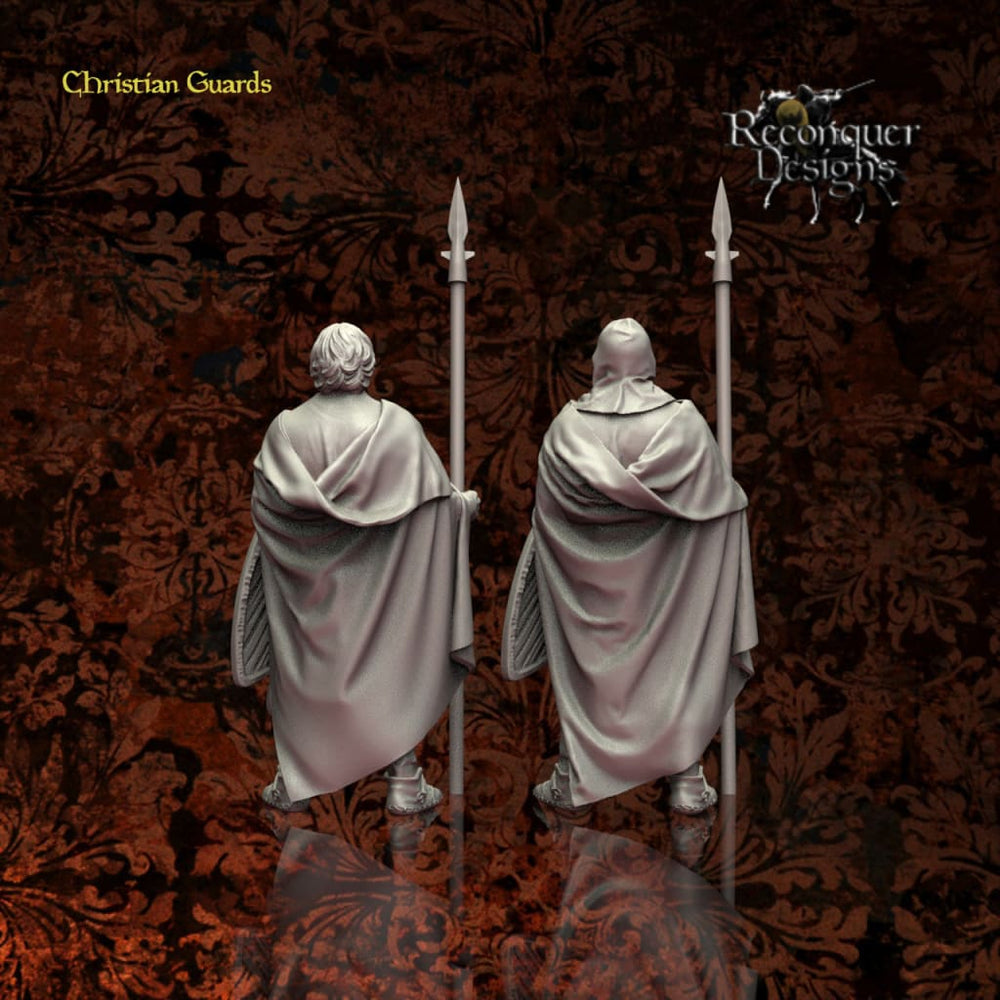 REM0133 Christian Guards Medieval Figure