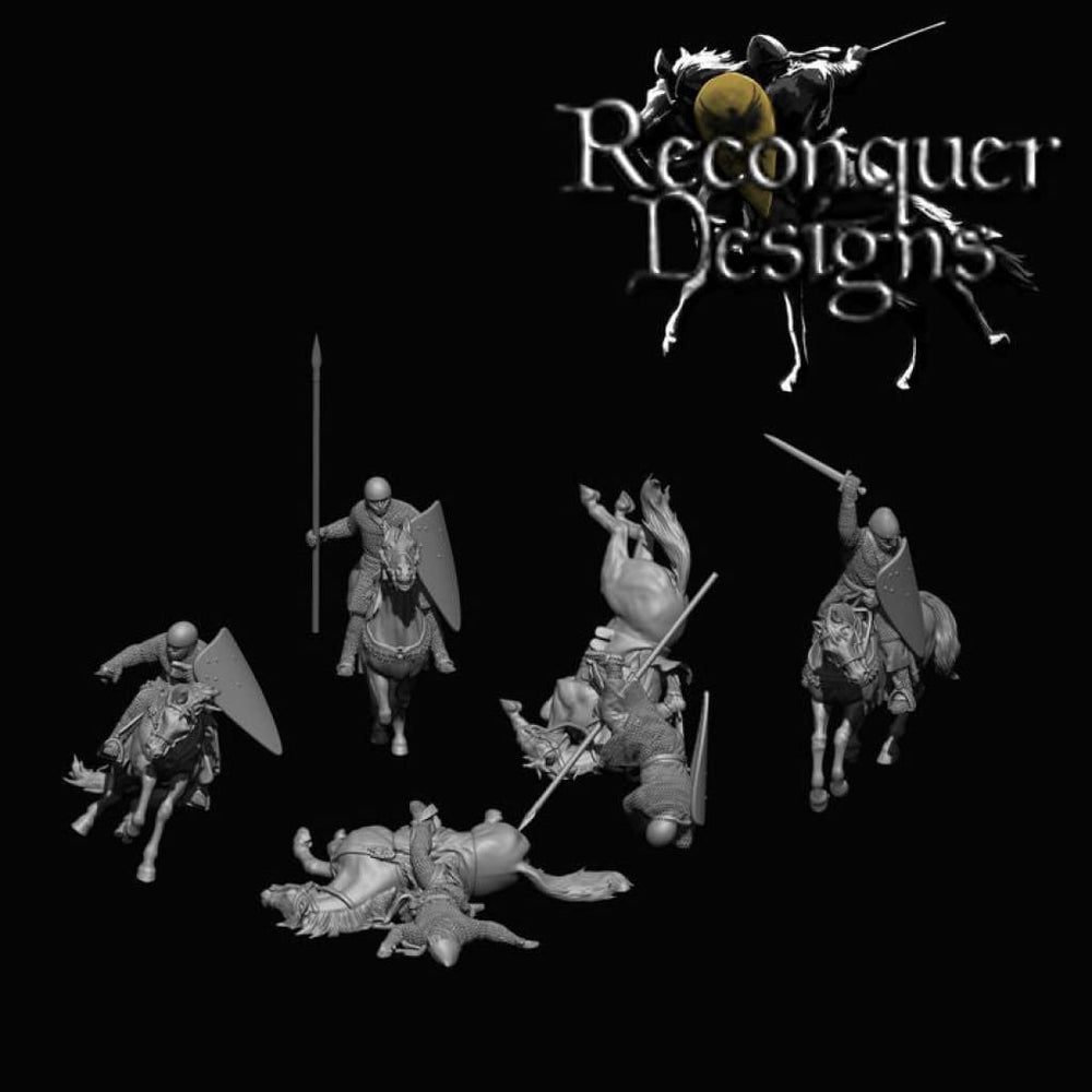 REM0134 12th Century Knight Casualties Medieval