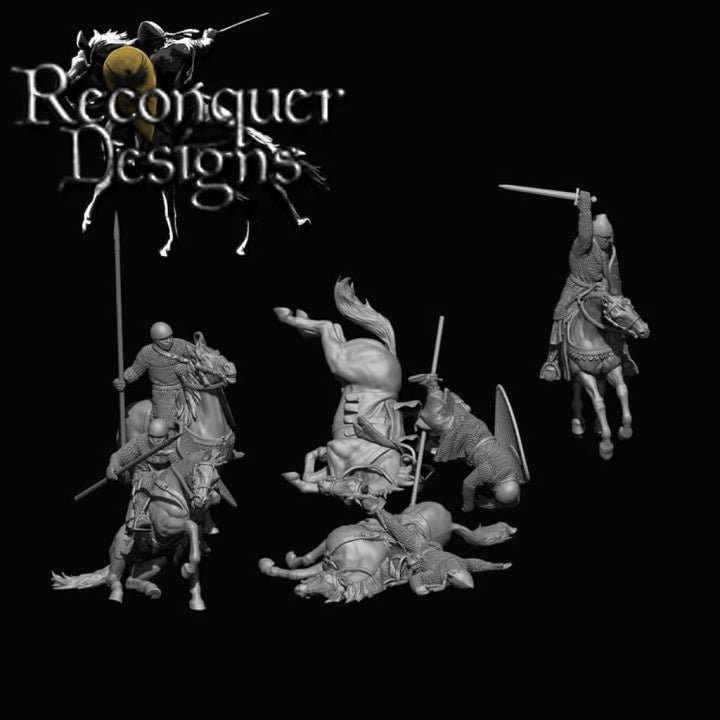 REM0134 12th Century Knight Casualties Medieval