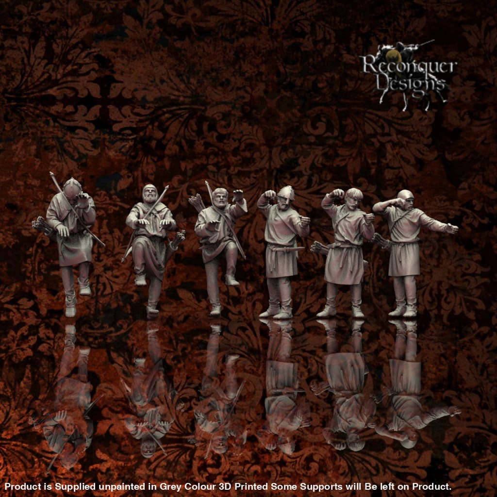 REM0149 Siege Archers Medieval Figure