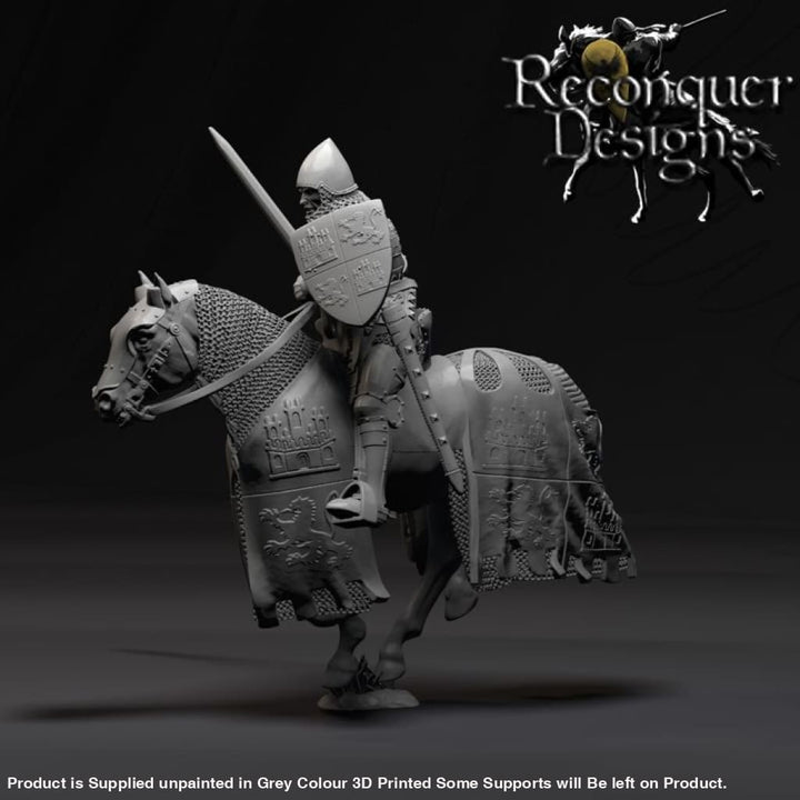 REM0150 Prince Henry of Trastamara Medieval Figure