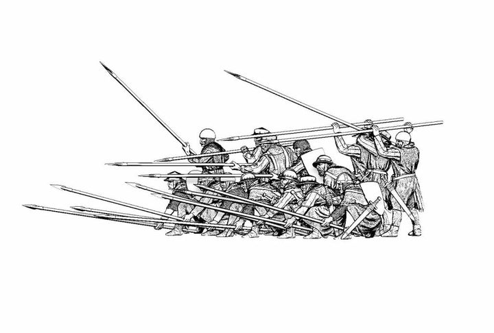 REM0155 Scottish Pikemen Medieval