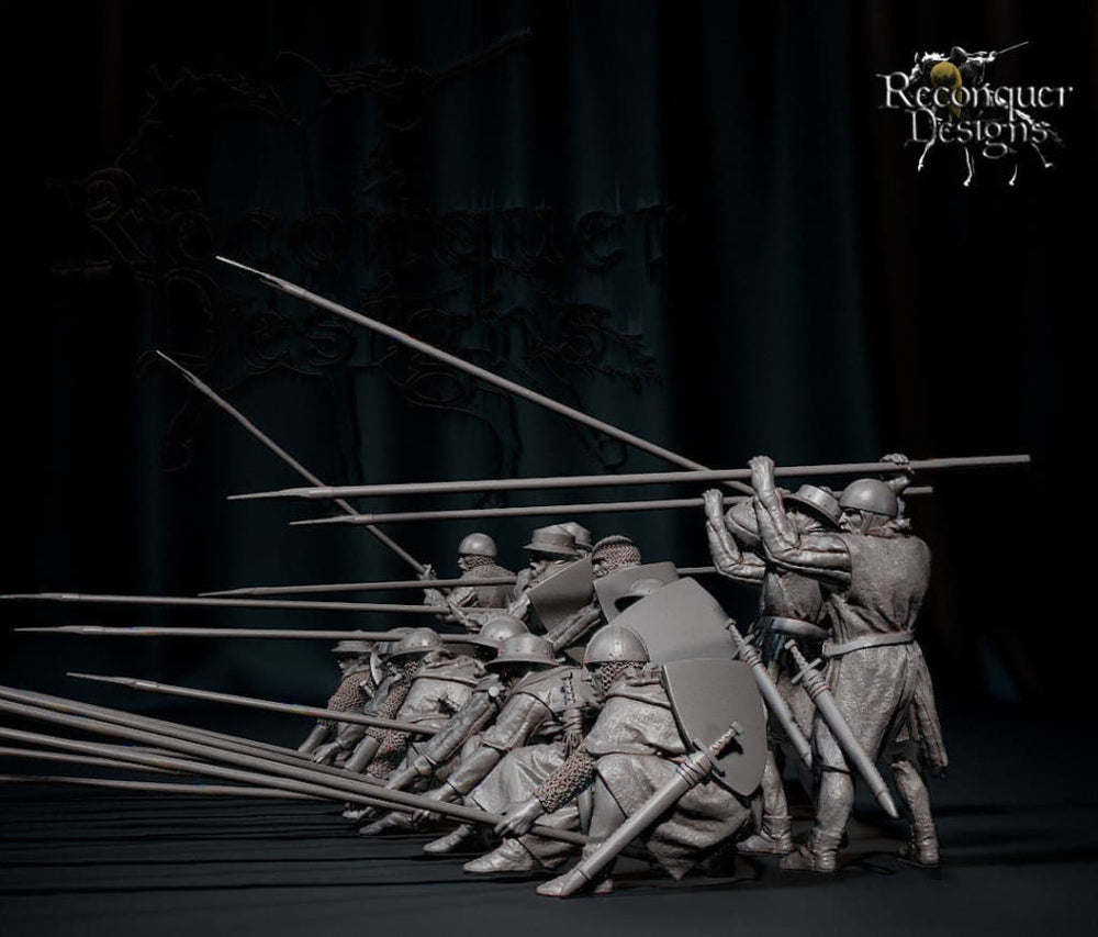 REM0155 Scottish Pikemen Medieval
