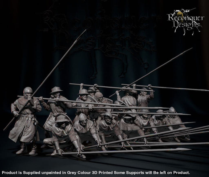 REM0155 Scottish Pikemen Medieval