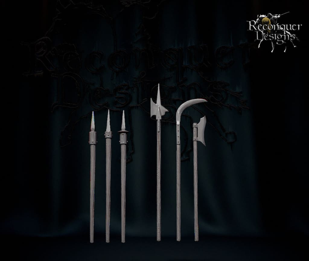 REM0155 Scottish Pikemen Medieval