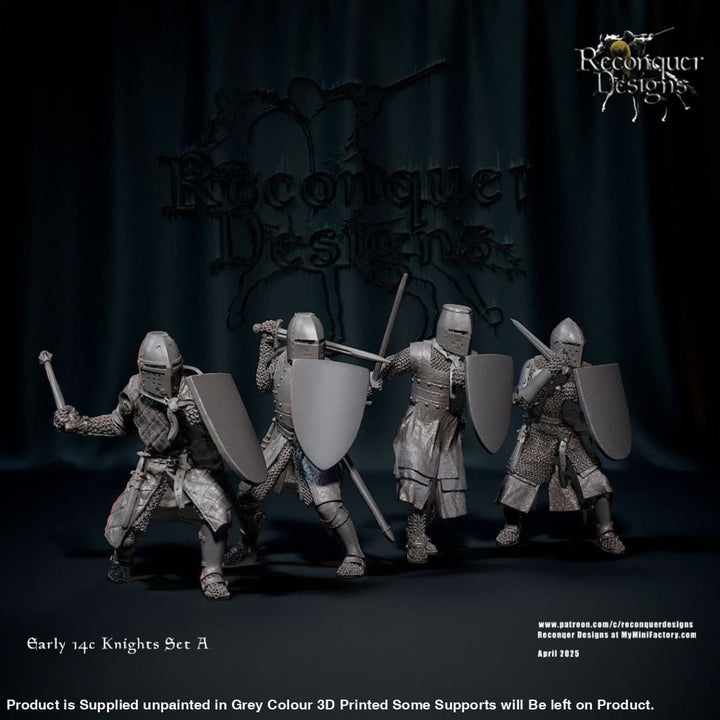 REM0160 Knights Dismounted Medieval Figure