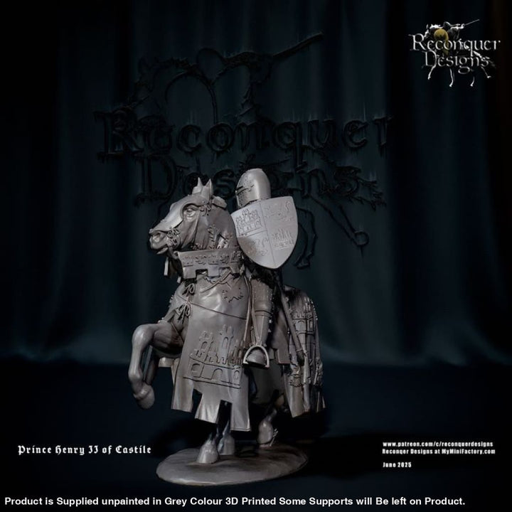 REM0162 Prince Henry II of Castile v2 Medieval Figure