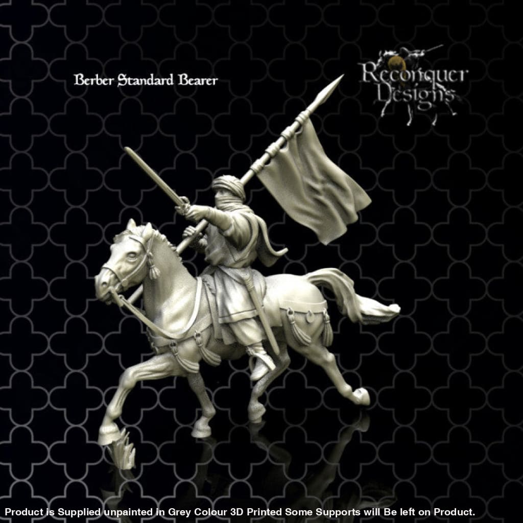 REM0170 Almoravid Standard Bearer Medieval Figure